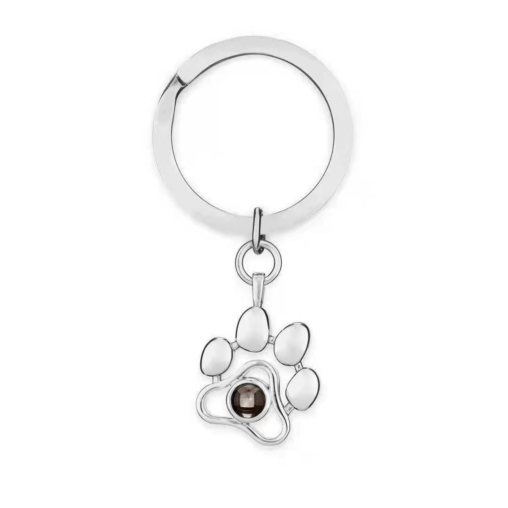 Projection Necklace with Custom Photo Feature paw