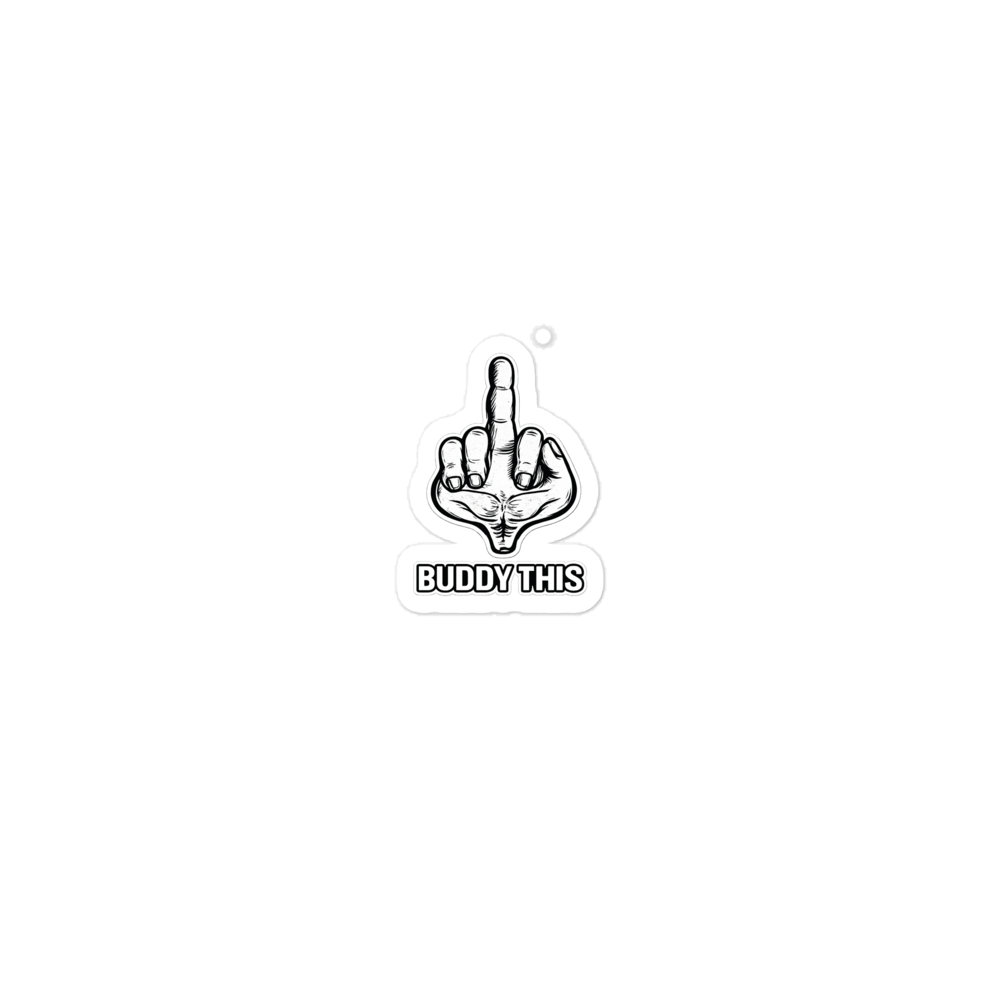 BUDDY THIS HAND STICKER