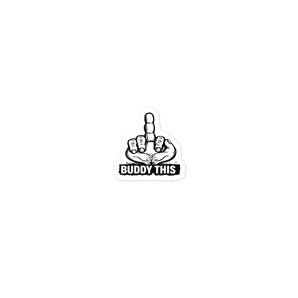 Buddy This Finger Sticker