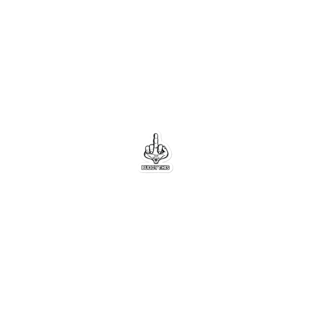 BUDDY THIS HAND STICKER