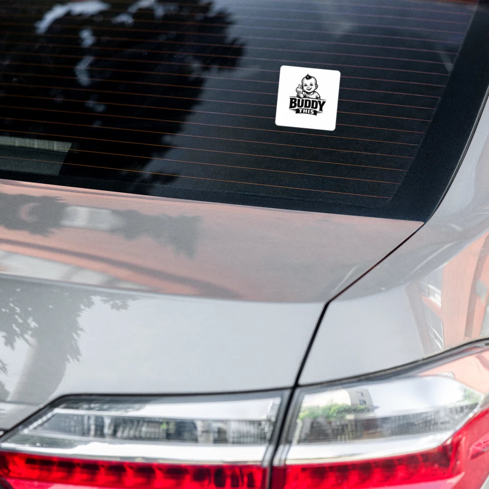 Buddy This Baby Finger Sticker