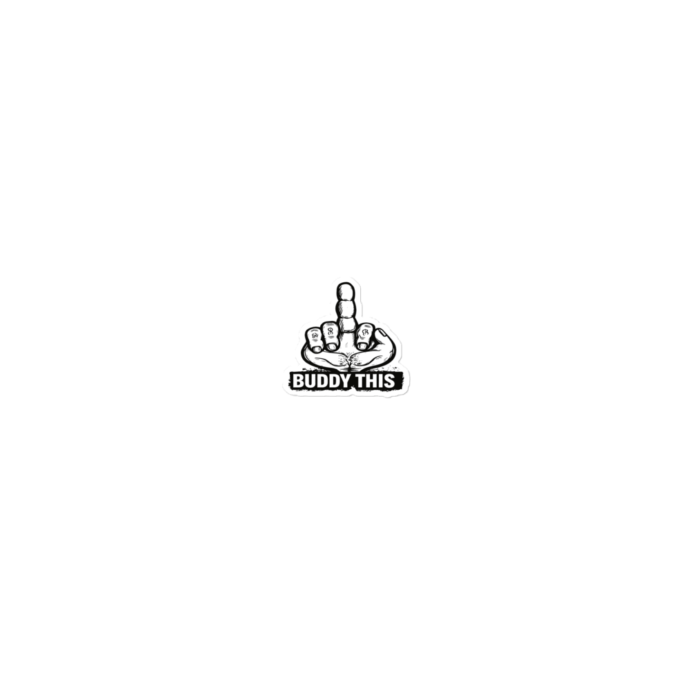 Buddy This Finger Sticker